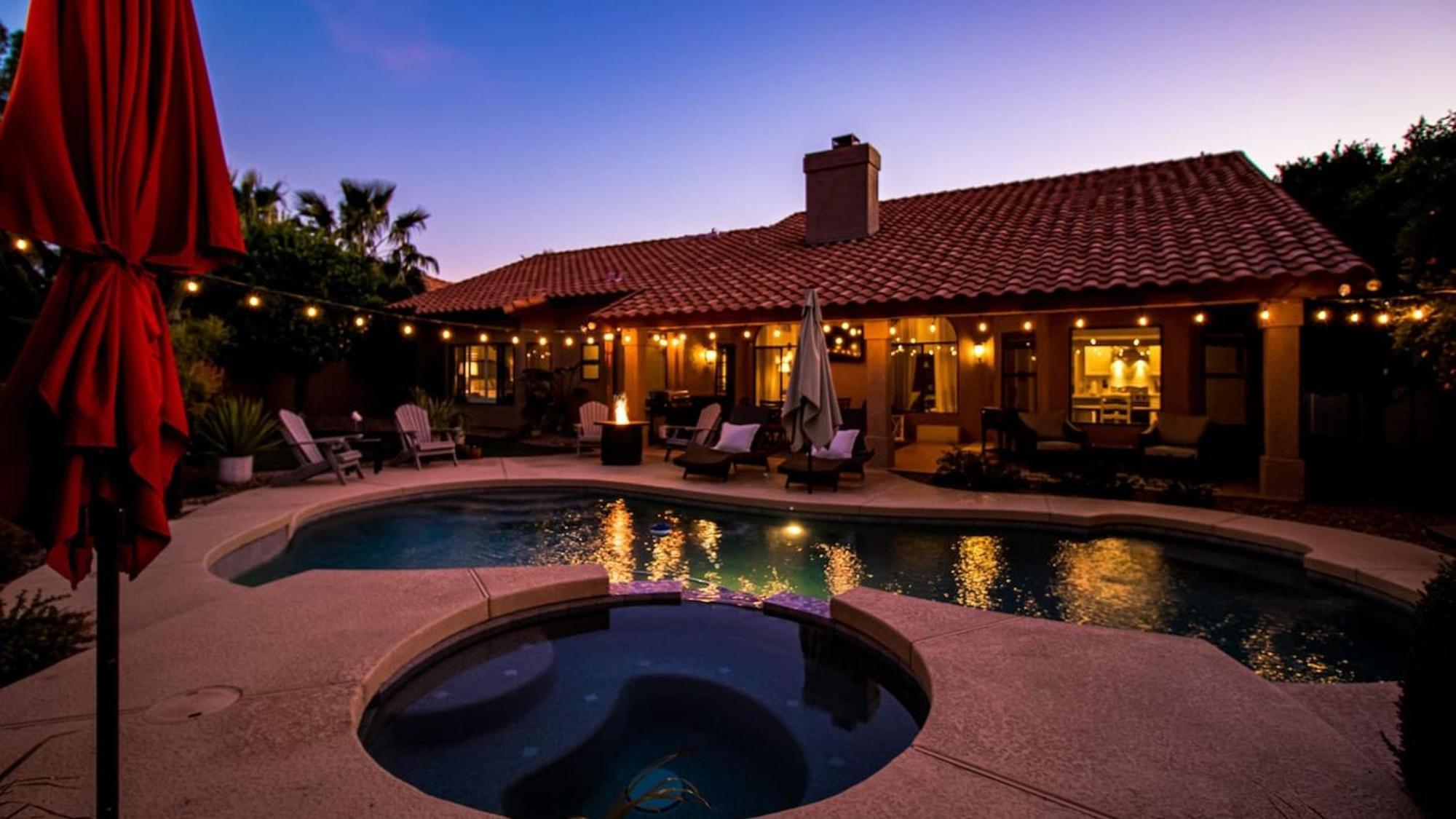 Stunning North Scottsdale Luxury Home Whtd Pool Phoenix Exteriör bild