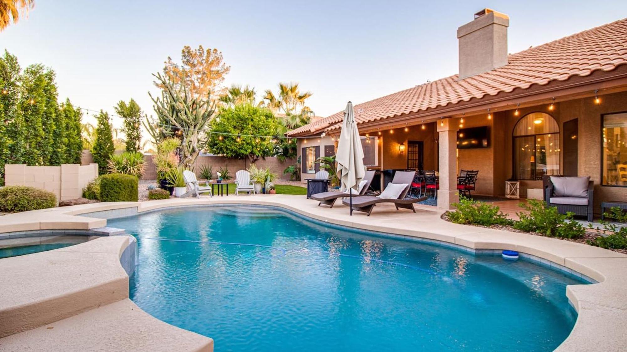 Stunning North Scottsdale Luxury Home Whtd Pool Phoenix Exteriör bild